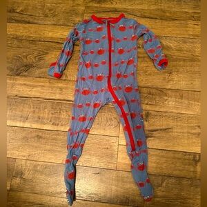 KicKee Pants Crab Zip PJs